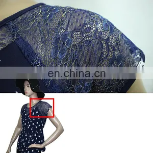 Women Flower Printed T-shirt Cheap T Shirt Chiffon Long Shirt With Lace thumbnail-5