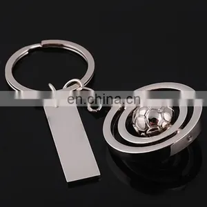 Custom Logo Rotatable Football Metal Kechain for Football Sports Gift thumbnail-4
