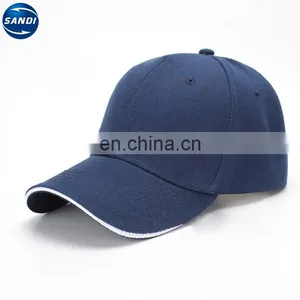 Promotional 100% Cotton Custom 6 Panel Baseball Hat thumbnail-1