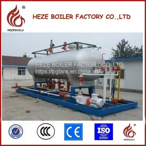 Mobile Skid-mounted LPG Filling Station With 20m3 Lpg Tank thumbnail-4