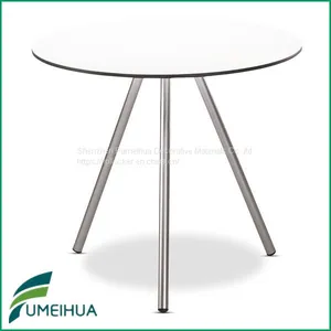 HPL Board Top Adjustable Coffee Dining Table thumbnail-1