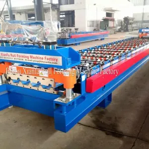 Latest Designed Profile Metal Roofing Roll Forming Machine thumbnail-2