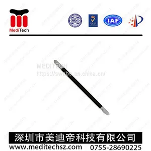 BLACK DOUBLE HEAD FOAM SWABS thumbnail-1