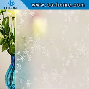 BT805 Self Adhesive Privacy Decorated Frosted Window Film thumbnail-3