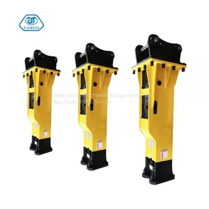 Box Silenced 140mm Chisel Stone Hammer Rock Hydraulic Breaker for 18-26 Ton Excavators thumbnail-3