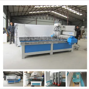 Pneumatic Type ATC CNC Router With 3 Spindles thumbnail-1
