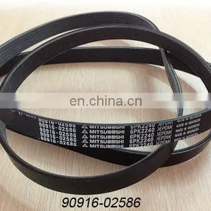 High Quality Fan Belt With Competitive Price for Oem:90916-02586 thumbnail-1