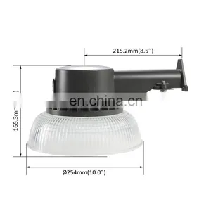 42W Light Sensor Led Yard Dlc Gooseneck Barn Light thumbnail-3