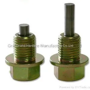NPT3/8 Inch Magnetic Steel Oil Drain Plugs for Lubrication Systerm thumbnail-2