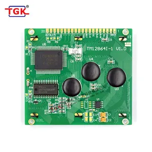 Lcd 128X64 Modules Display TM12864i-1 78x70mm Size 6963c Controller Stn Lcd 12864 Screen Lcd 128X64 Display Screen 12864 Lcd Module thumbnail-1