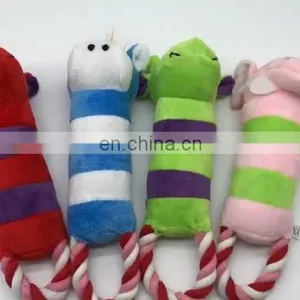 Animals Cartoon Dog Toys Stuffed Squeaking Pet Plush Toys Stuffed Animal for Dog thumbnail-1