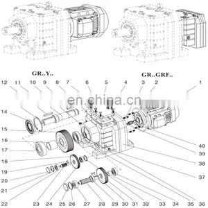 Hot Sale Multilayer Ceramic Capacitor High Torque Helical Bevel Gear Reductor Quality Kht Orifice Reducer thumbnail-4