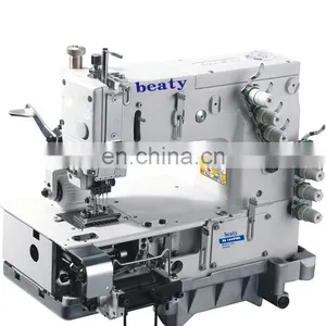 BA 1404PMD 4 NEEDLE FLAT BED METERING FOR ATTACHING ELASTIC BAND SEWING MACHINE thumbnail-1