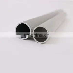SHENGXIN Aluminium Anodized Matt Sandblast Aluminium Curtain Pipes Aluminium Profiles thumbnail-4