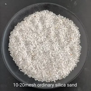 10-20mesh Colorless Translucent Ordinary Silica Sand Quartz Sand& Silicate Mineral thumbnail-1
