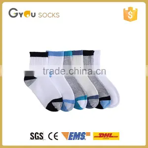 100% Cotton Knitted Girls Child Tube Sports Socks thumbnail-1