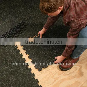 Fitness Rubber Mat/colorful Rubber Matting/joining Interlocking Rubber Mats thumbnail-1