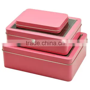 Tin Box With Clear PVC Window thumbnail-1