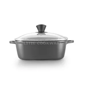 Die Cast Cookware Set Series Square Shape Series Square Cookware Set Supply thumbnail-4