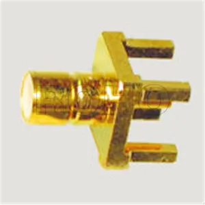 High Quality RF Coaxial SMB Female Jack Connector for PCB Mount thumbnail-2