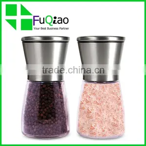 Trade Assurance Stainless Steel Mini Black Salt and Pepper Grinder Set Quality Choice thumbnail-4