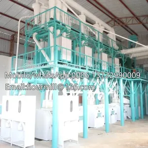 The Best Price High Quality Wheat Flour Mill Machine 20TPD Grain Flour Milling Plant In Africa thumbnail-3