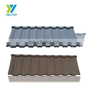 Made From China 0.5 Mm Thick Aluminum Zinc Roofing Sheet High Quality Metal Stone Coated Roof Tile thumbnail-3