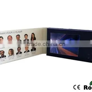 2.8 Inch Video Brochure Card Lcd Video Capture Business Card thumbnail-5