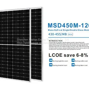Mono Pvt Solar Panel Integrated 450w Power Generation thumbnail-1