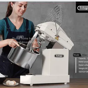 Gobege U10 Electric Dough Mixer 10L Automatic Cream Dough 220V Spiral Stand Mixer Kitchen Food Mixing Machine Hook Beater Mixer thumbnail-1