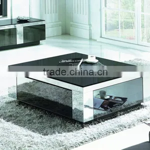 2016 Simple Style White High Gloss Coffee Table thumbnail-1