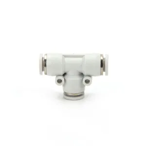 SMC 3 Way PE Series Union Tee Pneumatic Quick Connect Air Hose Fittings thumbnail-5