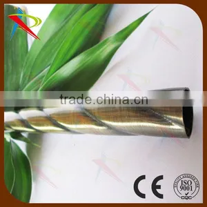Fashion Twisted Tube for Curtain / Twist Curtain Pipe thumbnail-1