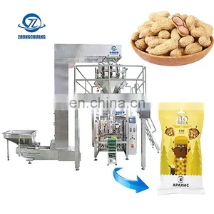 High Speed Rotary Cassava Popcorn Candy Coffee Bean Packing Bagging Weighing Filling Sealing Packaging Machines for Grains thumbnail-3