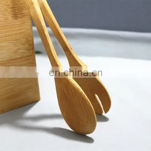 Wholesale High Quality Durable Food Tong Clamp Kitchen Cooking Bamboo Tongs thumbnail-1