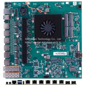 Intel Gemini Lake J4125 Embedded Motherboard 2.5G 6*LAN for Network PC PfSense Router Windows 7/10/Linux/Ubantu thumbnail-1