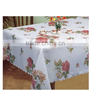 New Style Flower Fabric Painting Designs on Table Cloth Quality Choice thumbnail-1