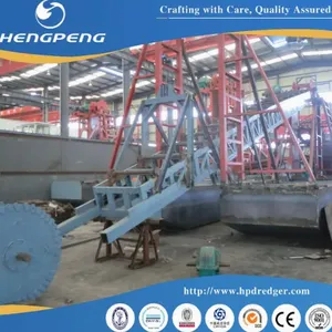 China Heavy-Duty 120m3/T Chain Bucket Iron Dredger for Durable Iron Processing thumbnail-2