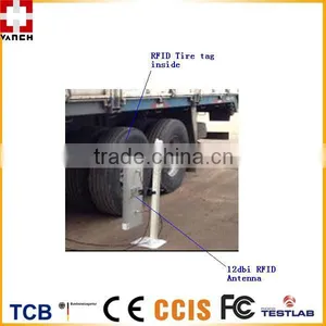 UHF RFID Tyre Tag/Truck Tire Patch Tag for Anti-theft South America thumbnail-2
