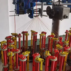 32 Strands 2 Head High Speed Braiding Machine for Shoes Laces and Rope thumbnail-3