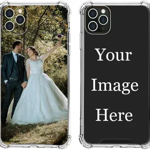 Personalized Custom Phone Case for IPhone 16 15 14 12 13 11 Pro Max Plus XR X Xs Max Anti-Scratch Shock-Resistant Soft Protective TPU Design Your Own Personalized Picture Photo Case Clear thumbnail-1