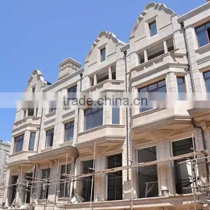 Good Quality Natural Wall Cladding Polished Beige Marble Slabs thumbnail-3