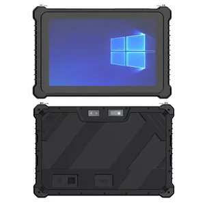 Hot Selling 10 Inch Intel N5100 I5 I7 FHD 8 +128GB 16+256GB Win10 Pro Win11 Pro 4G 5G Rugged Tablet PC Pad With NFC 2D Barcode Scanner Vehicle Holder thumbnail-2