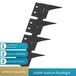 High-brightness, Energy-saving, High-power 2000w Copper Tube Led Floodlights for Stadiums, Used in Sports Venue Construction Lighting thumbnail-4