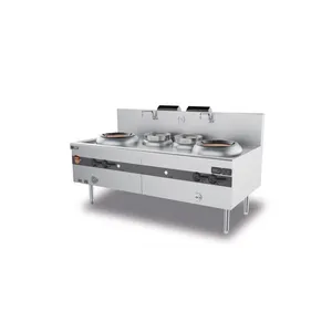 Yudian Double Burner & Double Warming Natural Gas Stove thumbnail-3
