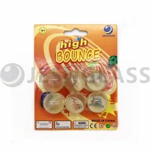 Hot Sale 32MM High Bouncy Ball Children's Toy Rubber Balls Blister Card Package thumbnail-5