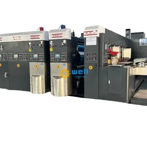 Corrugated Box Making Printing Die Cutting Machine thumbnail-1