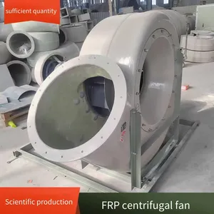 30kw Centrifugal Fan With Variable Frequency Control Induced Draft Fan, Gbf4-72-11-8c Made of Fiberglass, Air Volume of 30,000 thumbnail-2