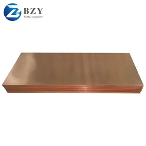 0.5mm 0.75mm 1mm 1.2mm Thick 99.99% Pure Copper Plate C10100 C10200 C10300 Oxygen-Free Copper Sheet Plate thumbnail-1