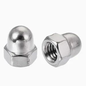 M16 DIN 1587 Stainless Steel Acorn Dome Nuts High Type thumbnail-4